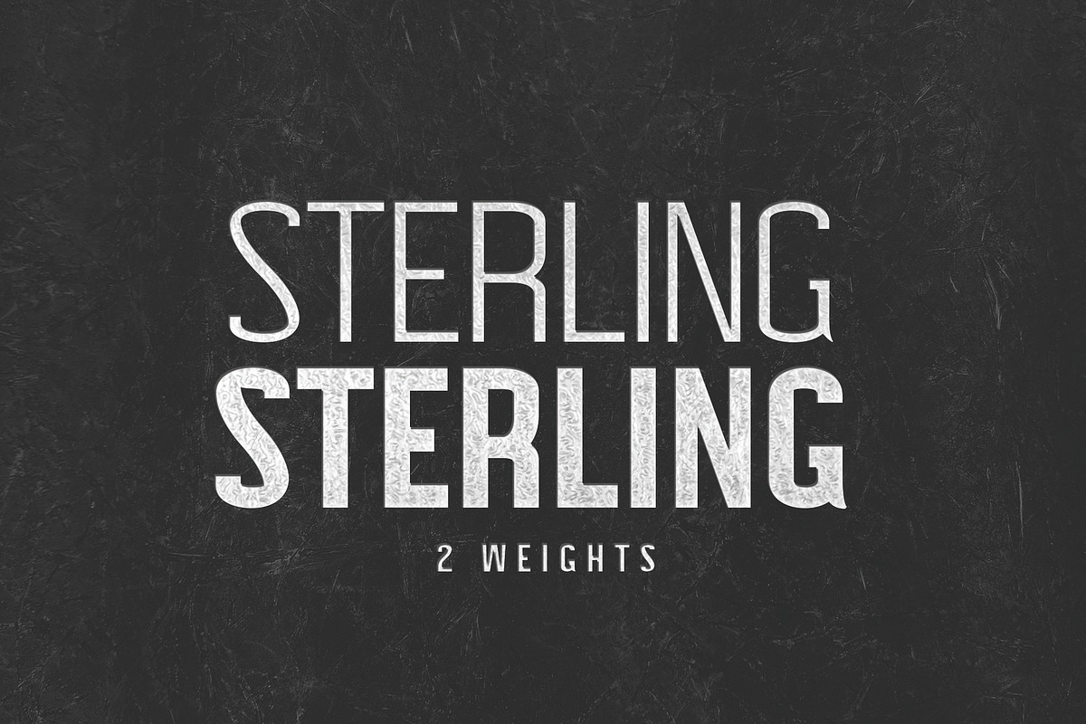STERLING: A Powerful Sans Serif preview 2