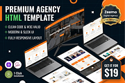 Zeemo - Digital Agency HTML Template, a HTML Template by Themeplaza (Thumbnail 1 of 7)