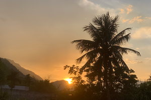 Sunset Light Over Rural Environment, a Nature Photo by 3D assets for your awesom