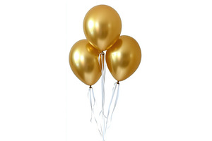 Gold balloons for celebration event, an Arts & Entertainment Photo by Beautiful things