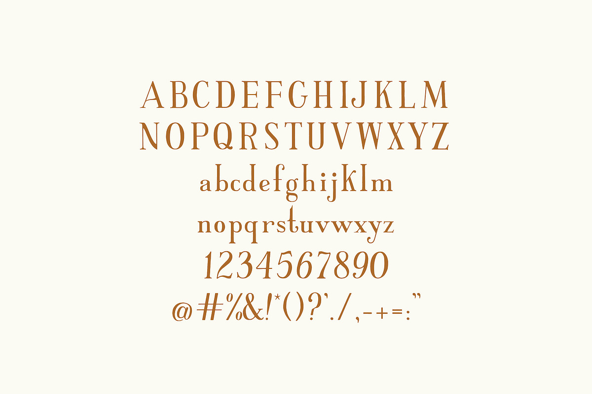 LIBRARY: Romantic & Vintage Serif preview 2