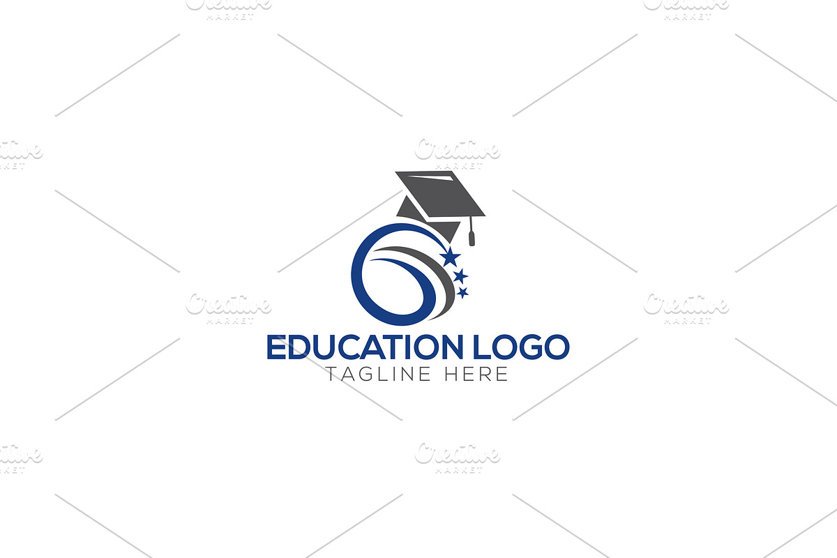 Graduation Hat Cap Education Logo, a Branding & Logo Template by ArmanHossen75