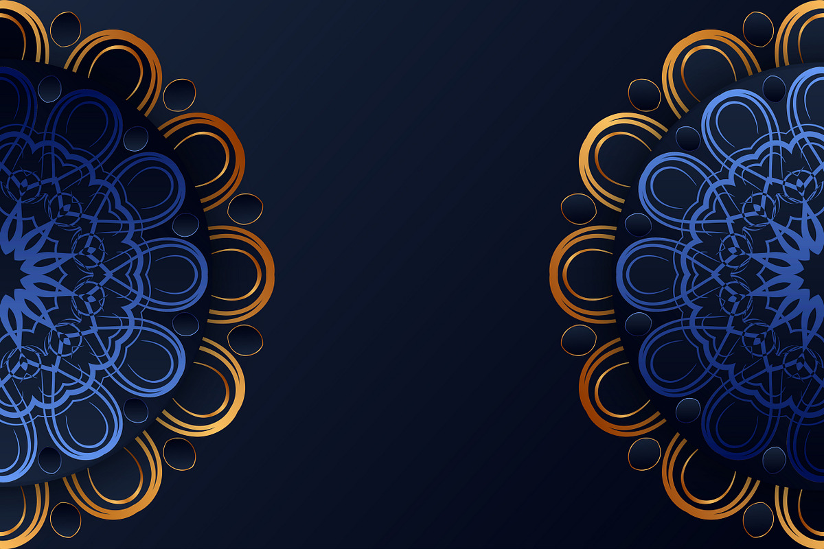 Mandala Oriental Floral art Bundle, a Background Graphic by NJ Himel (Photo 14 of 97)
