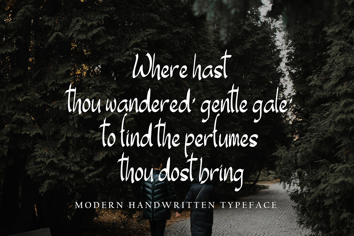 Bailandho, a Handwritten Font by HaKi Studio (Photo 2 of 6)