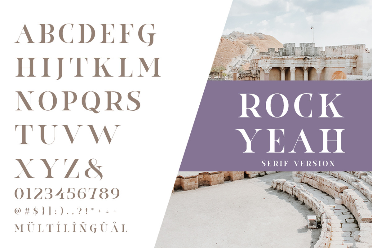 Rockyeah - Brush, Sans & Serif Fonts preview 6