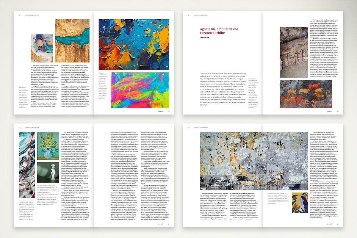 Art Culture Magazine Template, a Print Template by McLittle Stock (Photo 4 of 5)