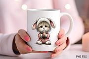 Easter Funny Cats Clipart Png, an Illustration by Craft Nest (Thumbnail 7 of 11)