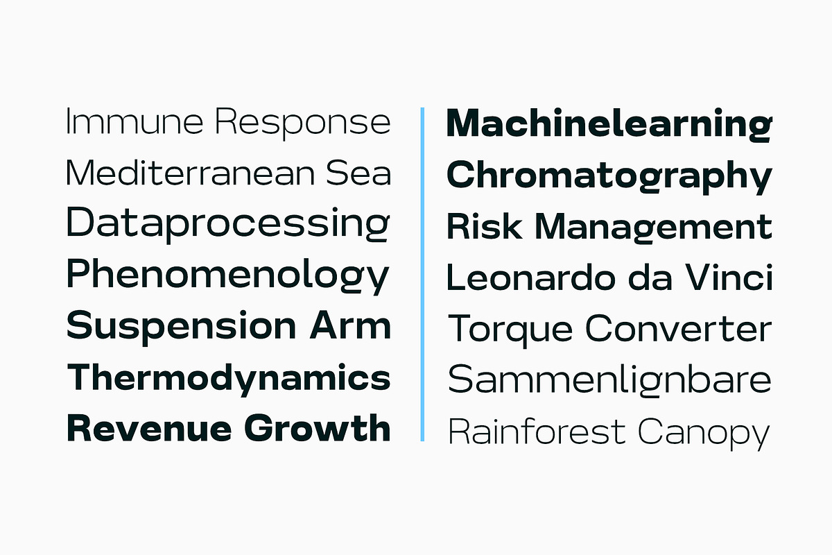 Sugitta – Modern Geometric Sans, a Sans Serif Font by ESEM (Photo 8 of 10)