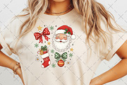 Santa Christmas Coquette Png, an Illustration by Craft Nest (Thumbnail 5 of 6)