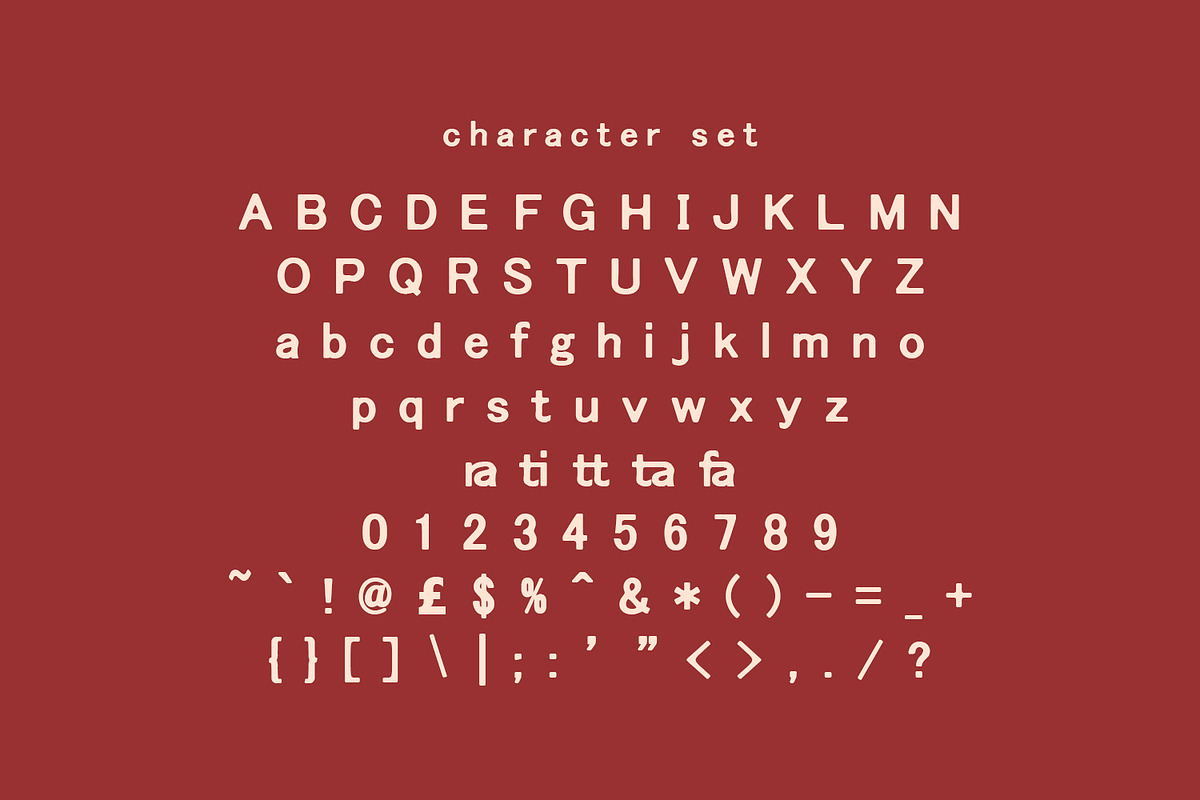 Metical Handmade Sans Display Font, a Sans Serif Font by Maulana Creative (Photo 4 of 6)