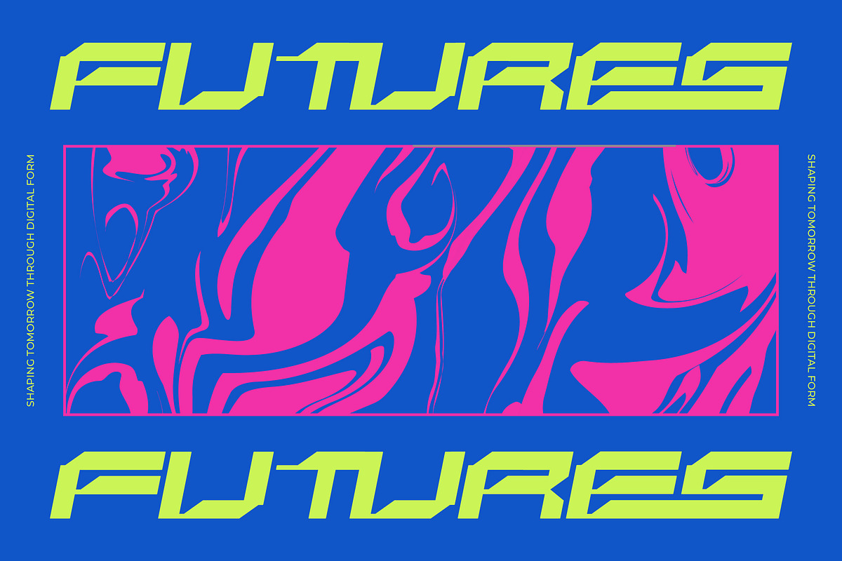 Frechno Bold Futuristic Display Font, a Sans Serif Font by Jaruka (Photo 9 of 10)