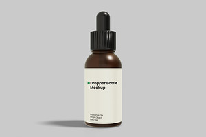 Dropper Bottle Mockup, a Cups & Container Mockup by MA-KING_ART