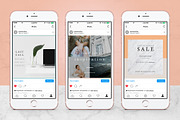Fashion Store Social media pack, a Templates & Theme by Negative Space (Thumbnail 4 of 6)