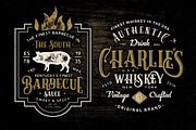 10 Vintage Victorian Badges, a Branding & Logo Template by Chad Alan Steinborn (Thumbnail 2 of 8)