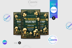 Saint Patrick's Day Flyer, a Flyer Template by Aam360