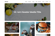 Peony - Web Template PSD, a Templates & Theme by Themeix (Thumbnail 3 of 4)