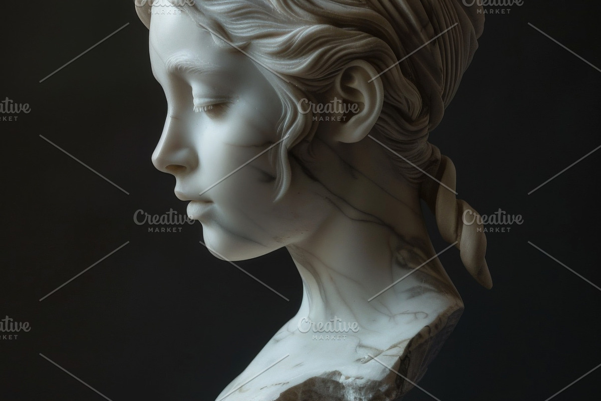 87 Sculpted marble heads, an Arts & Entertainment Photo by Handmadefont (Photo 34 of 85)