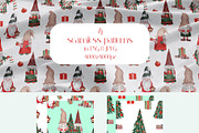 Merry Gnome Christmas Watercolor, a Person Illustration by Catch the Dream Art (Thumbnail 7 of 9)
