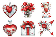 Romance Clipart, an Illustration by Design Market (Thumbnail 3 of 5)