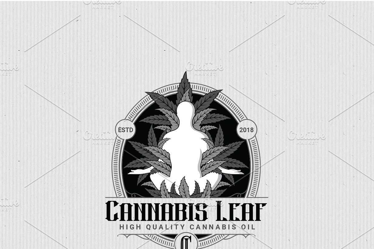 Cannabis Leaf Logo, a Branding & Logo Template by Shwet Art (Photo 3 of 3)