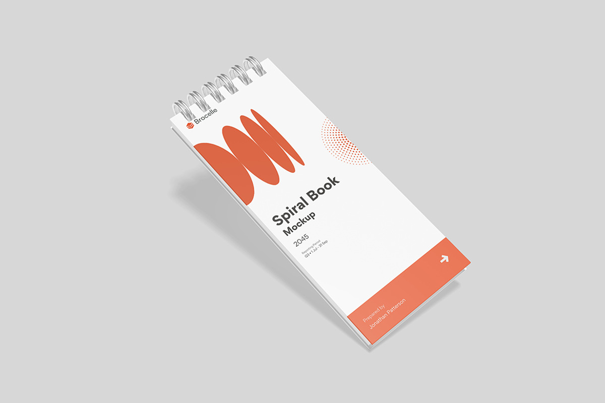 Spiral Book Mockup, a Books & Magazine Mockup by Twins_studio (Photo 5 of 5)