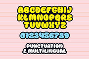 COCO MILK - A Cute Funny Font, a Slab Serif Font by nIznaztype (Thumbnail 5 of 6)
