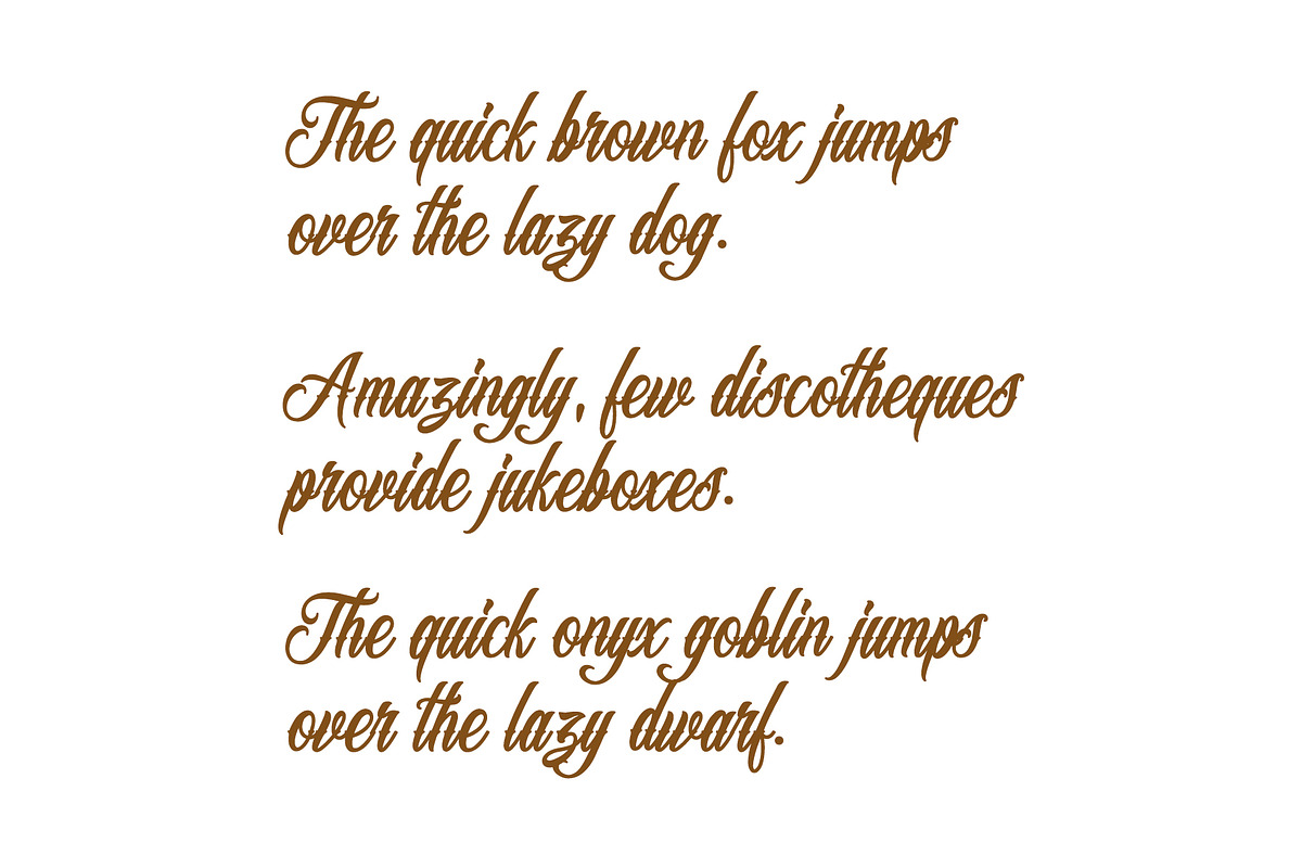 El Guapo, a Script Font by Loudoun Design Co. (Photo 3 of 7)