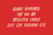 Visco Doubt Casual Handmade Monoline, a Handwritten Font by Maulana Creative (Thumbnail 5 of 7)