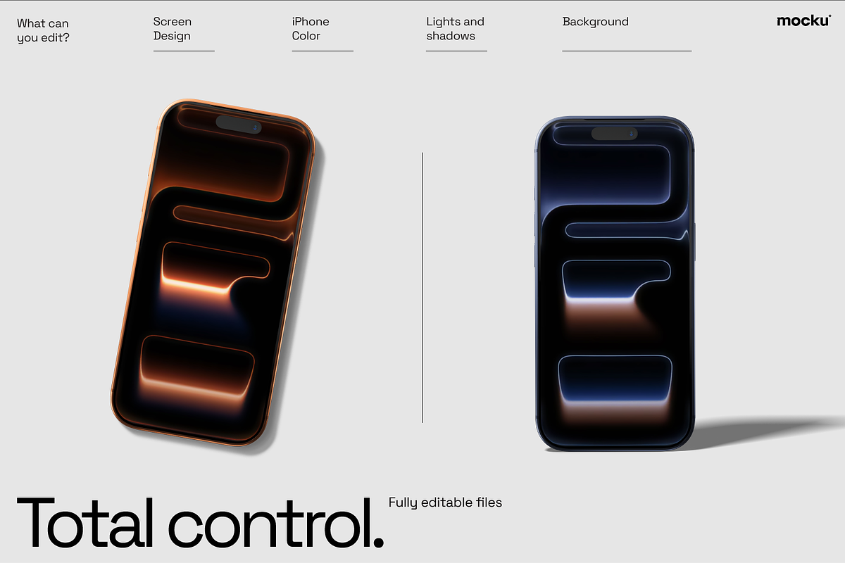 Iphone 17 Pro Mockup Set, an iPhone Mockup by Mocku (Photo 12 of 14)