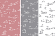 Unicorn Toile de Jouy Pattern, a Background Graphic by Hughes Studio (Thumbnail 8 of 8)