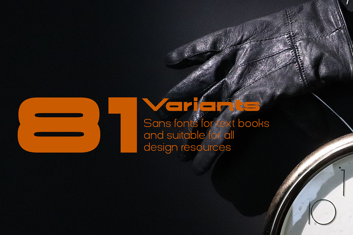 Gonero 81 Family, a Sans Serif Font by artisans (Photo 4 of 5)