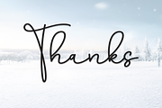 Hey Winter | Script Font, a Handwritten Font by Scratchones (Thumbnail 8 of 8)