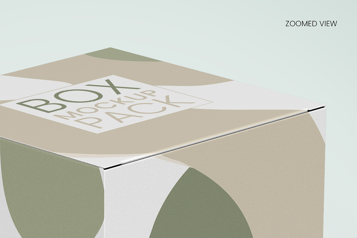 Package Box Mockups - 9 box sizes, a Packaging Mockup by Illusiongraphic (Photo 15 of 19)