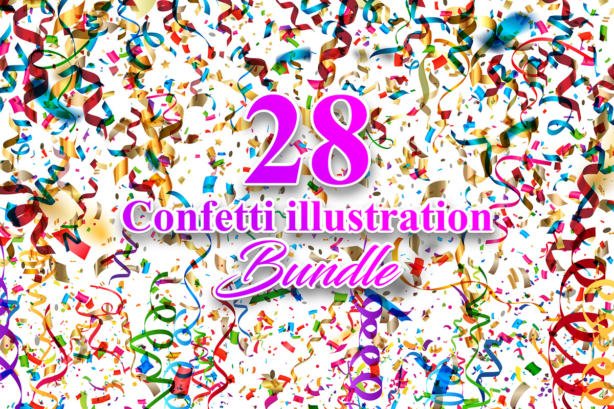 Confetti, a Decorative Illustration by Digital Studio (Photo 1 of 3)