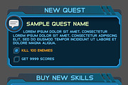 Space Game GUI Pack, an Illustration by Saranai Store (Thumbnail 4 of 10)