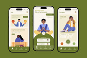 Mental Health Illustration Set, a Healthcare Illustration by Creative Stall (Thumbnail 3 of 9)