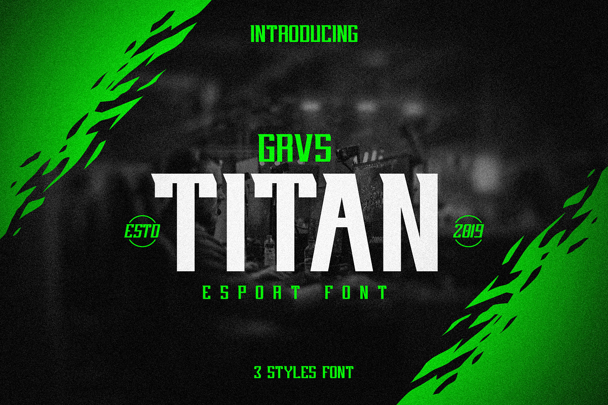 GRVS Titan Font