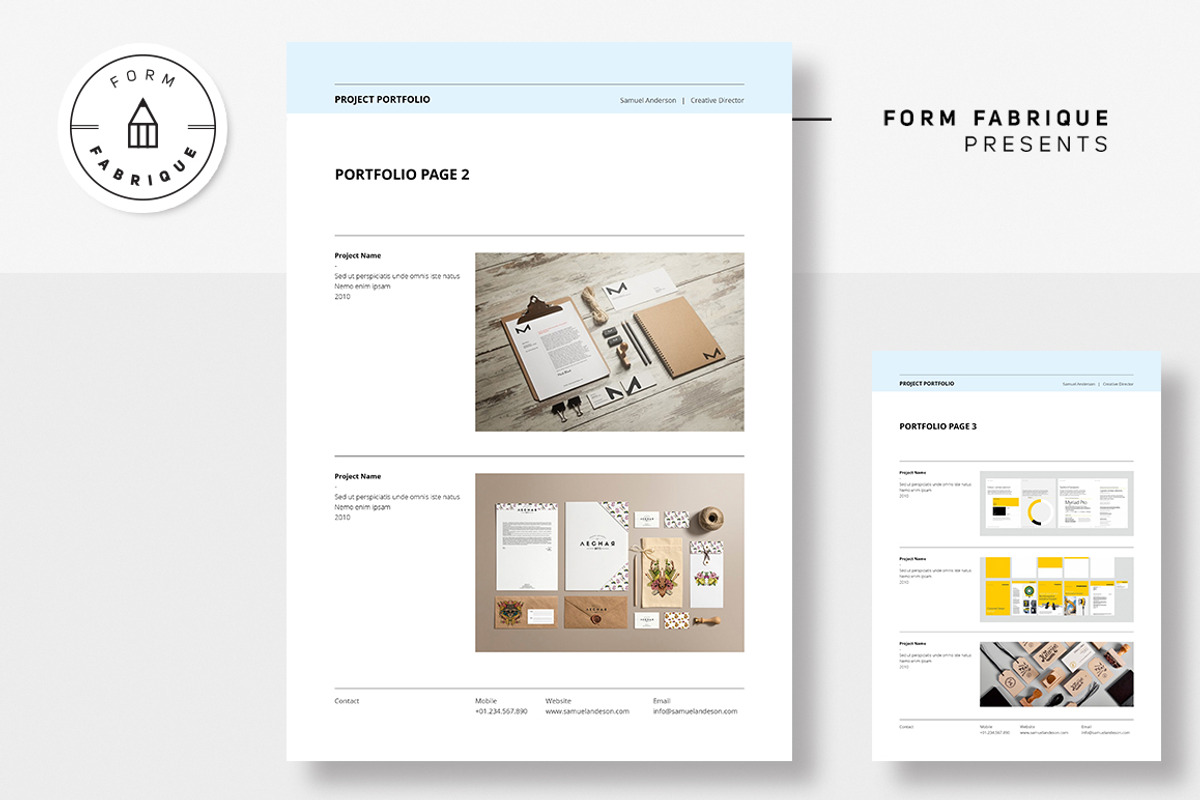 Resume/CV, a Resume Template by Form Fabrique (Photo 10 of 14)