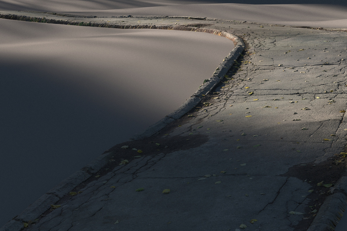 Cracked asphalt path, a Textures & Material 3D Model by happy brush (Photo 5 of 7)