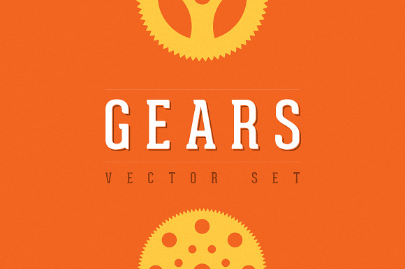 Gears - Vector Set preview 6