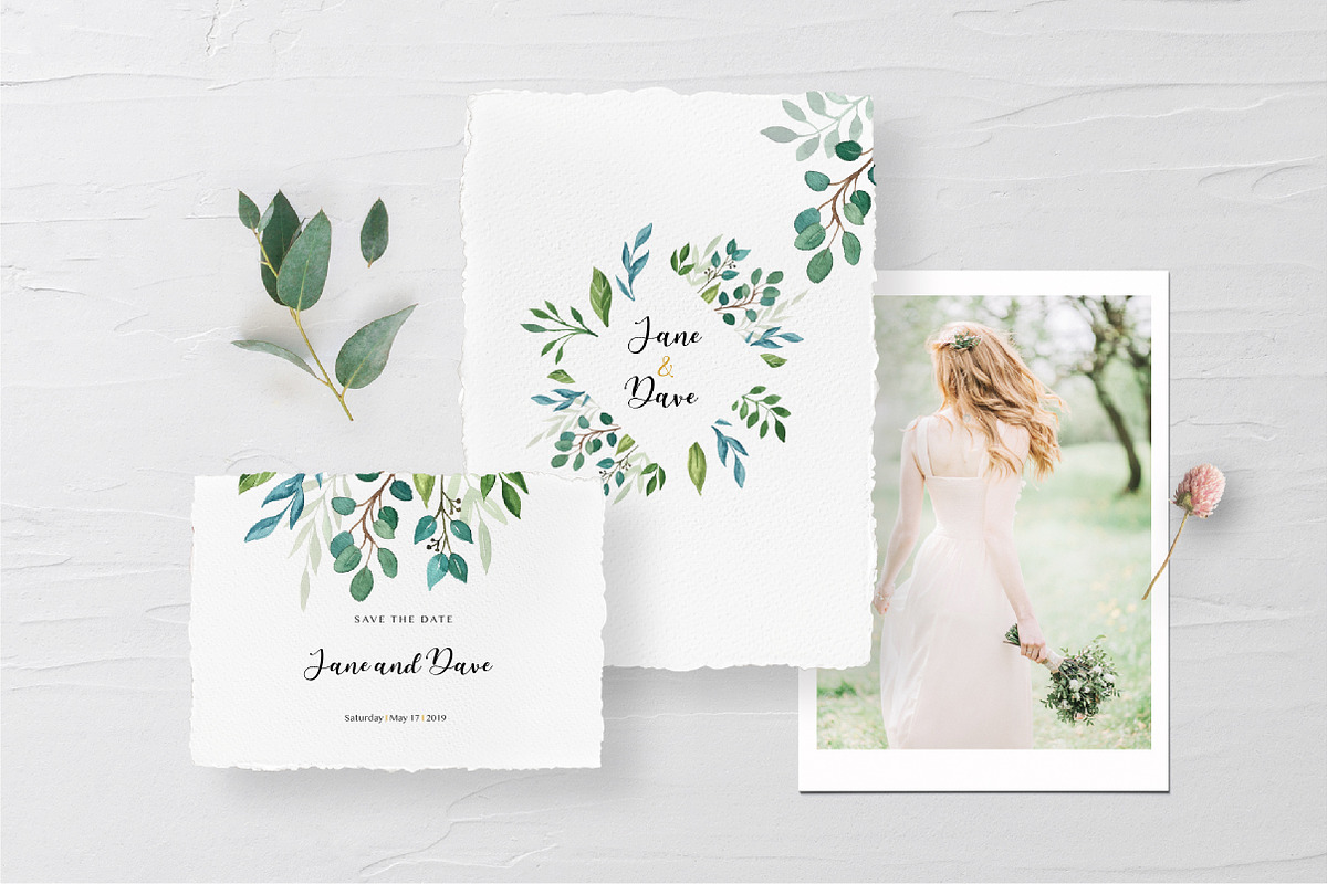 Watercolor Logo Collection, a Branding & Logo Template by Marish (Photo 4 of 7)