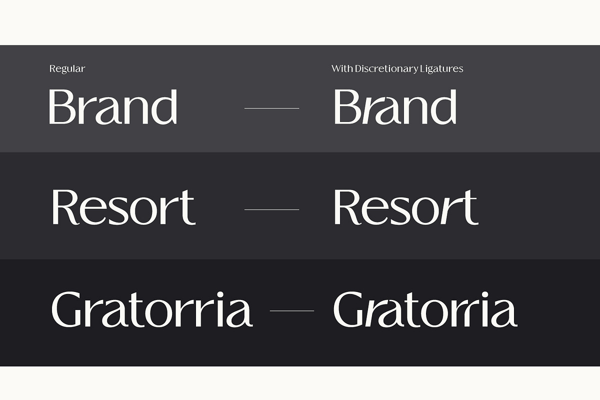 Lougra - Modern Branding Font, a Sans Serif Font by creativemedialab (Photo 4 of 12)