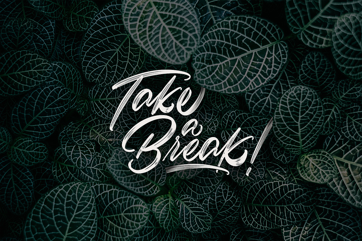 Lettering Brush-Pack for Procreate preview 6