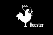 Rooster logo, a Branding & Logo Template by Mir store (Thumbnail 3 of 4)