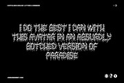 MUTILATION Font, a Font by Jordan Debney Art (Thumbnail 3 of 4)