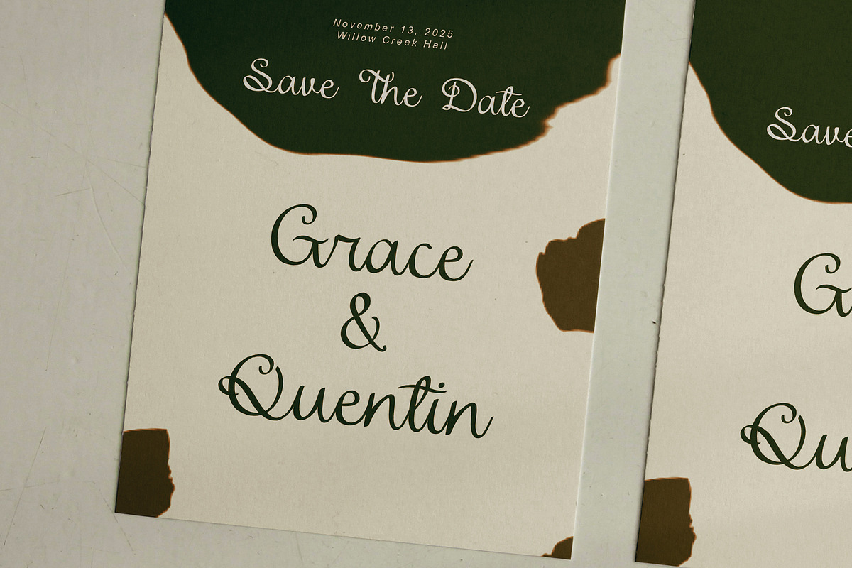 Soulful Tunes Monoline Script, a Script Font by CuteDreamyDesign (Photo 12 of 12)