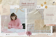 Peak Journal | Casual Notebook Font, a Handwritten Font by LuOtero (Thumbnail 2 of 11)