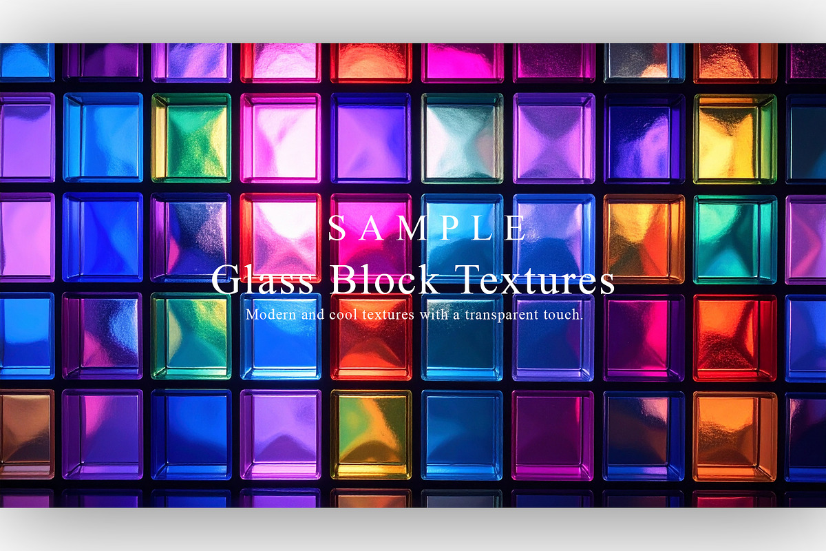 16 Glass Block Textures, a Background Graphic by NOMO DESIGN (Photo 16 of 21)