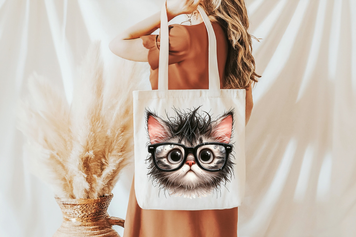Funny Meme Cats Sublimation Clipart, an Illustration by Pixels.Craft (Photo 7 of 7)
