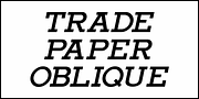 Trade Paper JNL, a Slab Serif Font by Jeff Levine Fonts (Thumbnail 4 of 5)